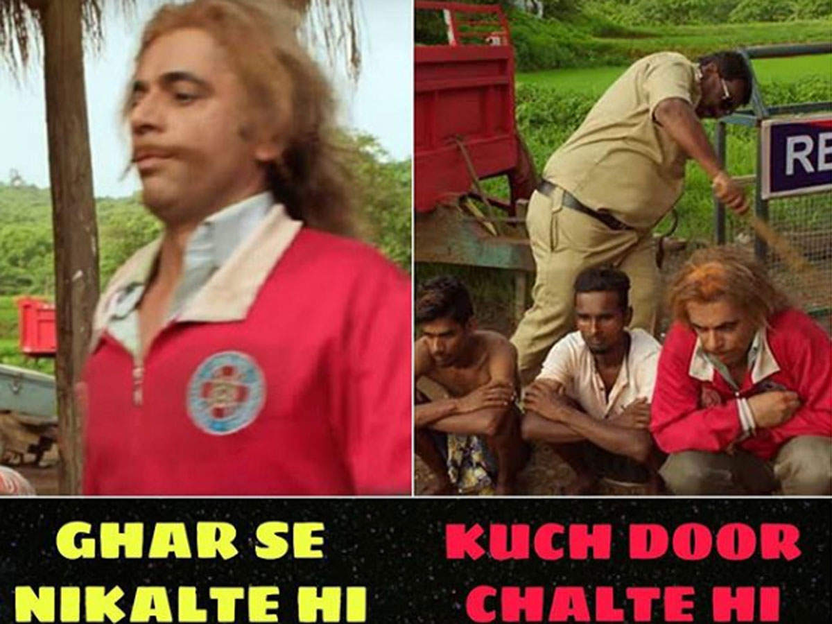 Covid 19 Lockdown Effect Sunil Grover Shares A Funny Meme Where Cops Are Beating Him Up On Stepping Out Times Of India