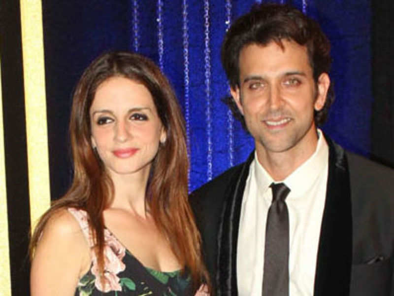 Sussanne Khan: Couple goals: Hrithik Roshan and Sussanne Khan are back together to co-parent their children during Coronavirus lockdown - Times of India