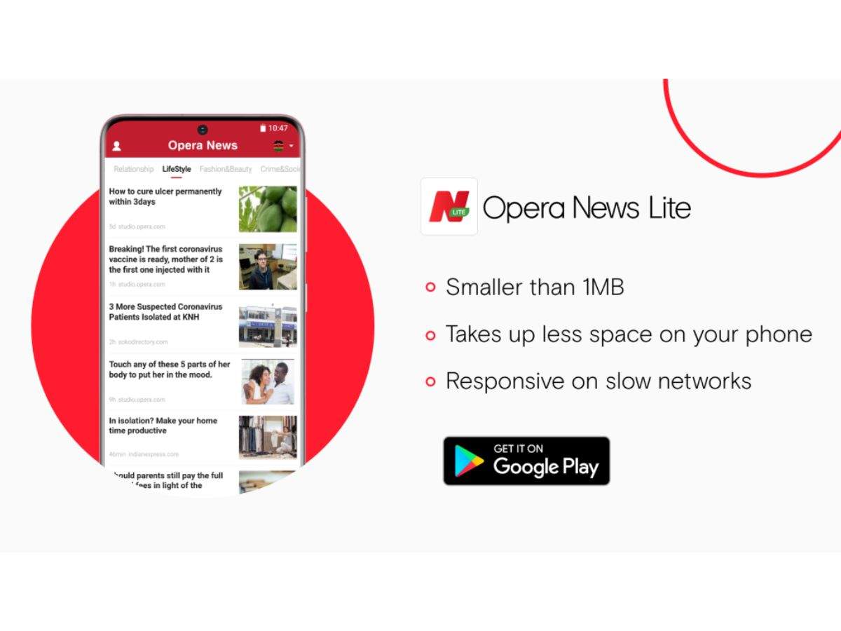 Opera News App Opera News Lite App Launched With Less Than 1mb Download Size Times Of India