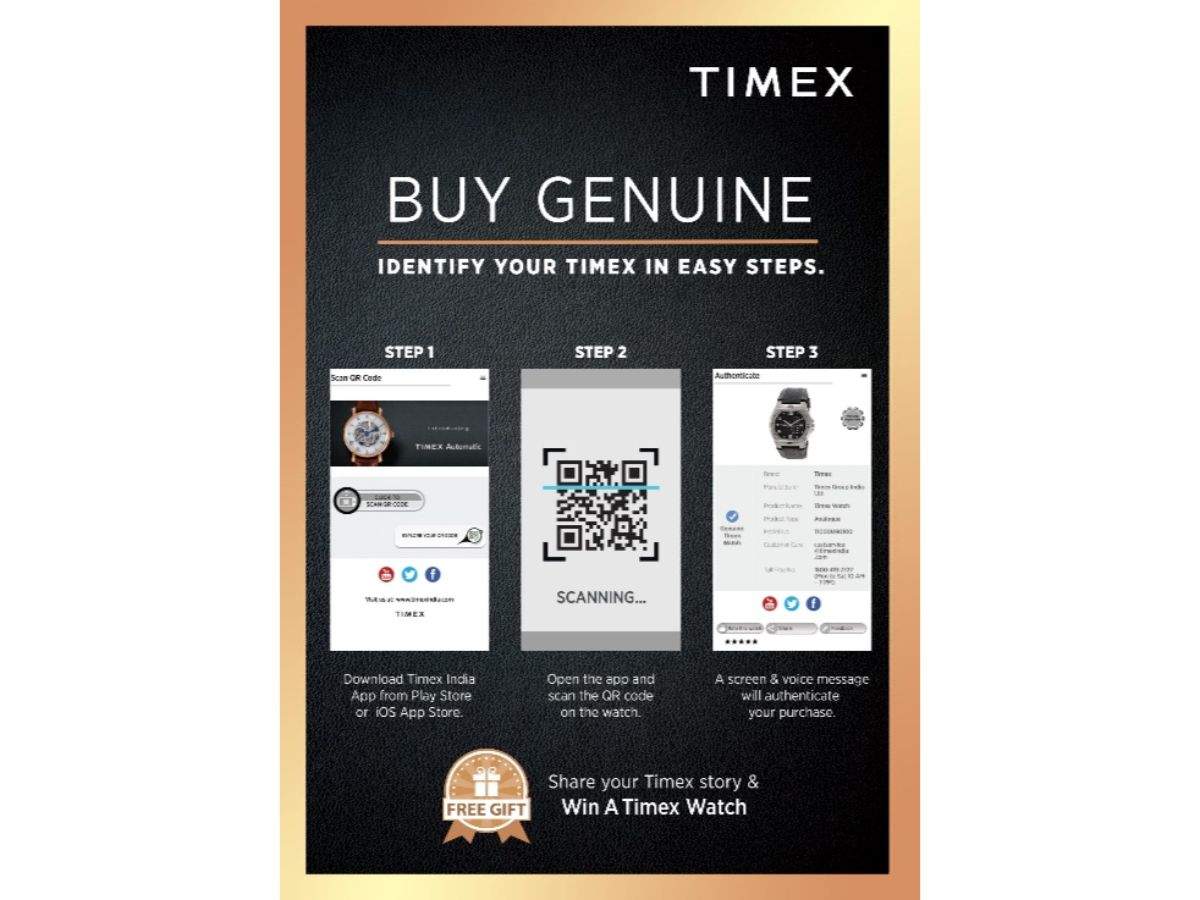 Timex launches app for its customers, here's what it will do - Times of  India