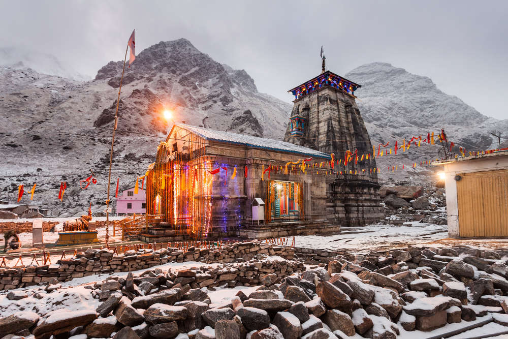 Badrinath-Kedarnath receive fresh snowfall; authorities wait for reopening temples after lockdown