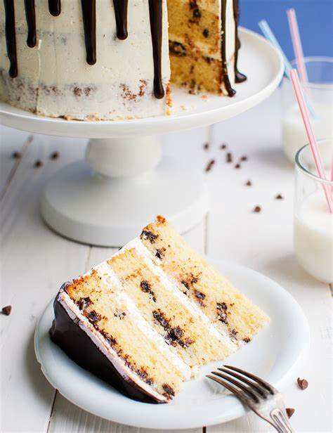Chocolate Chip Cookie Cake - Liv for Cake