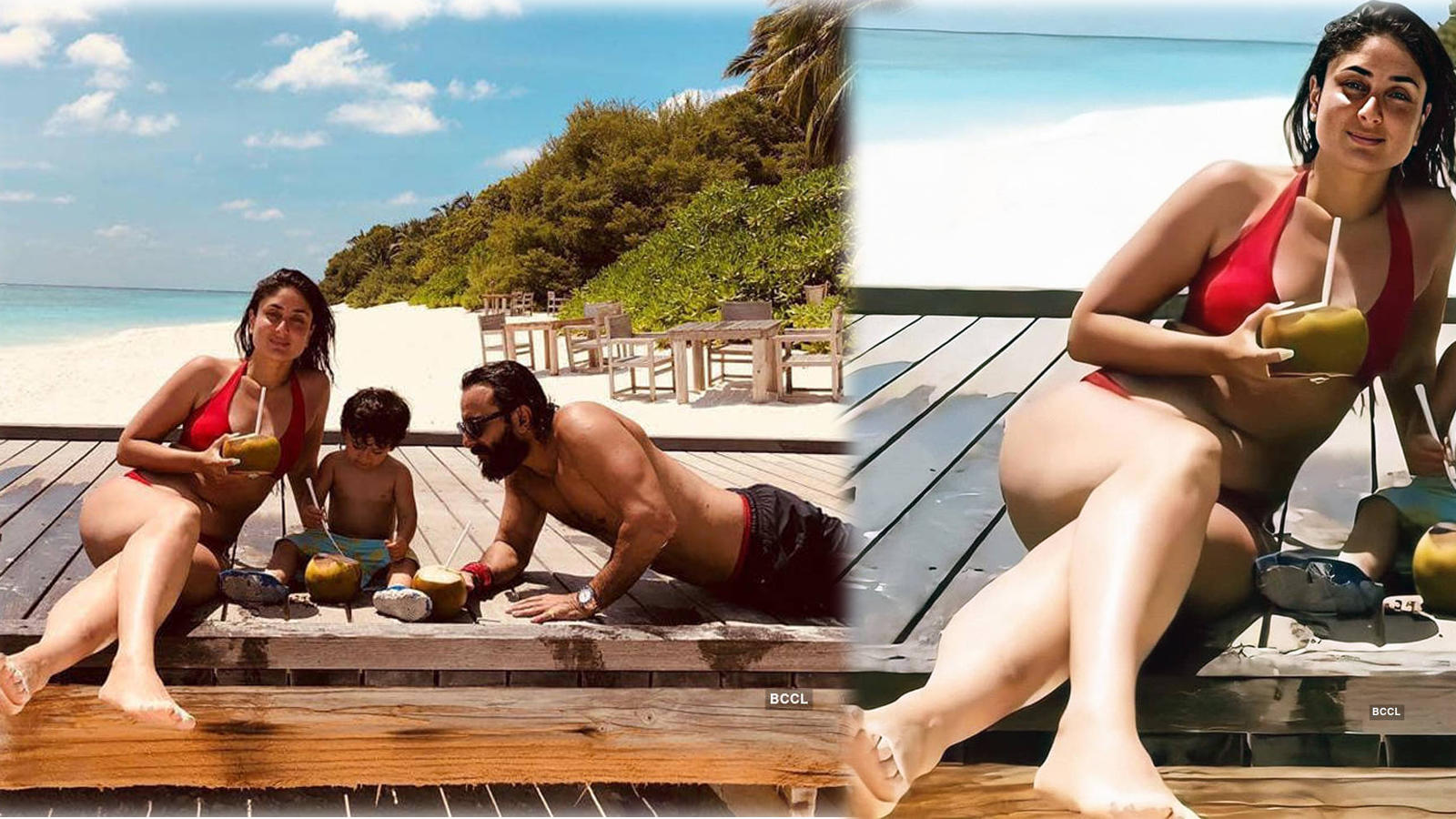 Kareena Kapoor Khan shares stunning throwback vacation picture with Taimur  and hubby Saif Ali Khan | Hindi Movie News - Bollywood - Times of India