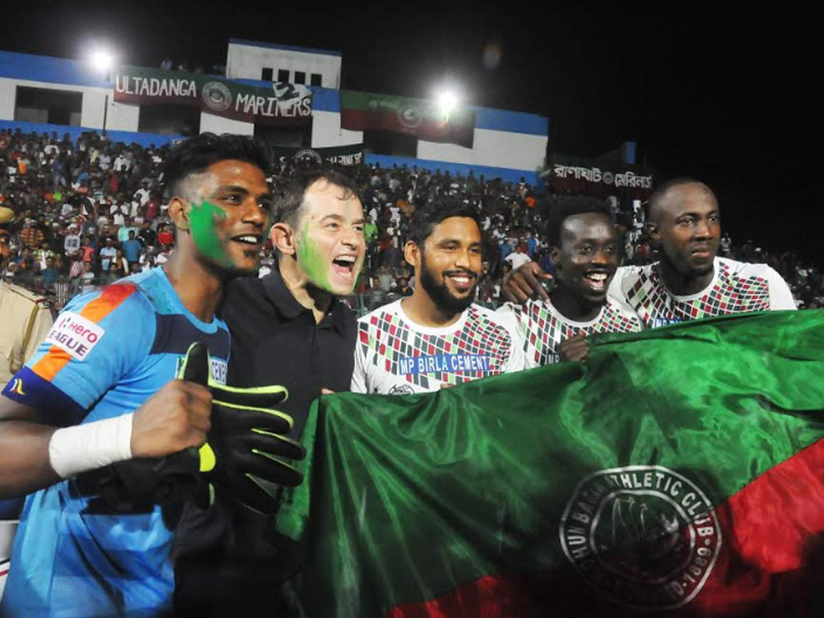 Mohun Bagan won the I-League with four rounds left to be played.