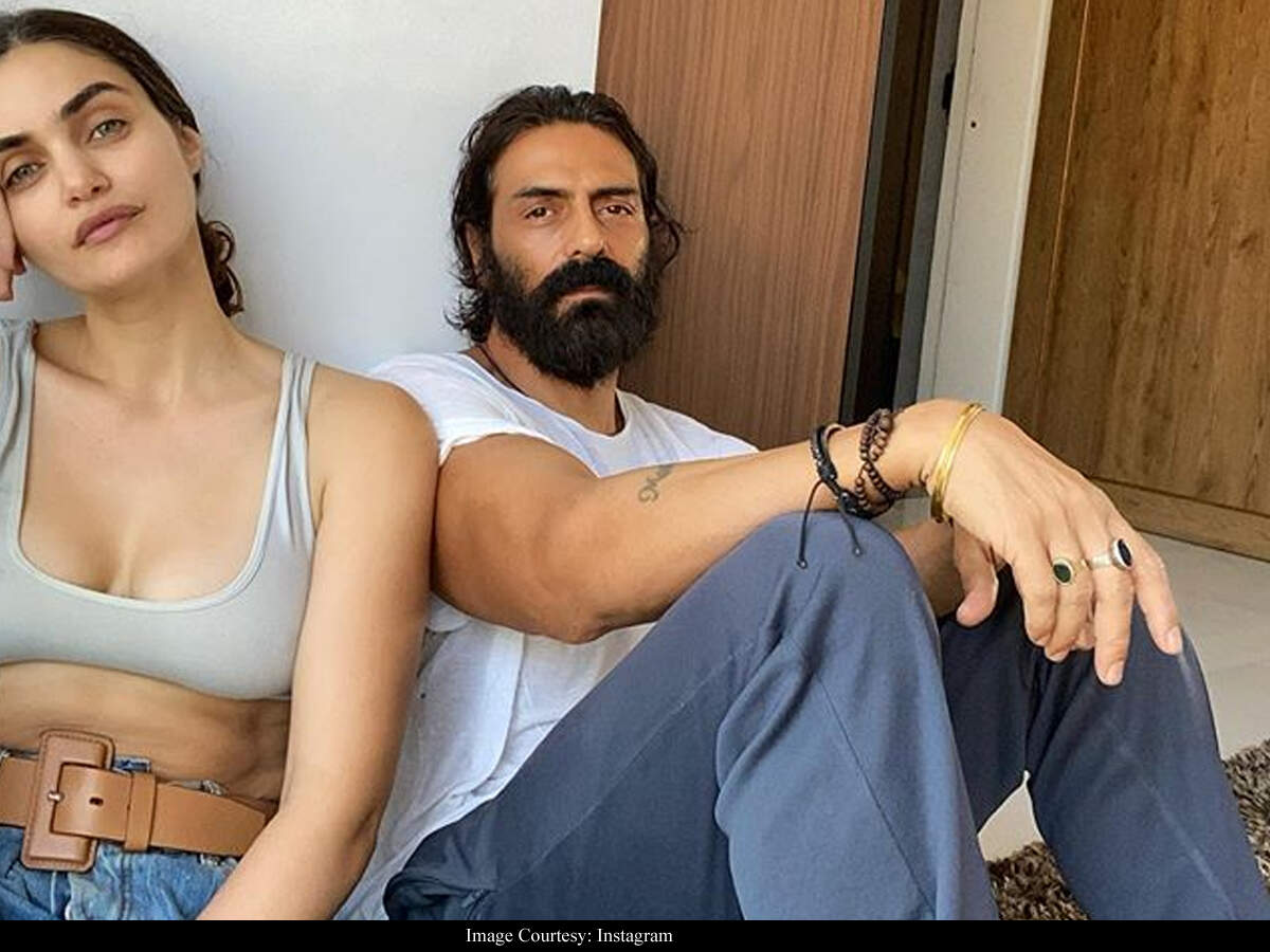 Arjun Rampal Reveals Why He Stayed Back In Karjat With Gabriella Demetriades And Son Arik Amidst Lockdown Hindi Movie News Times Of India arjun rampal reveals why he stayed back