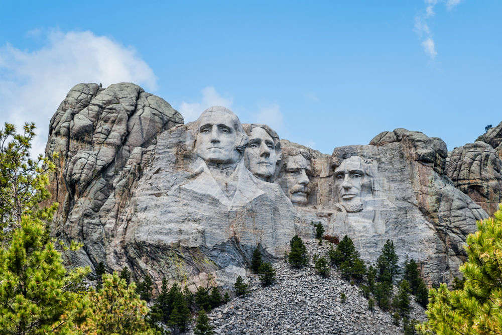 Mount Rushmore is attracting visitors wanting to escape the US lockdown