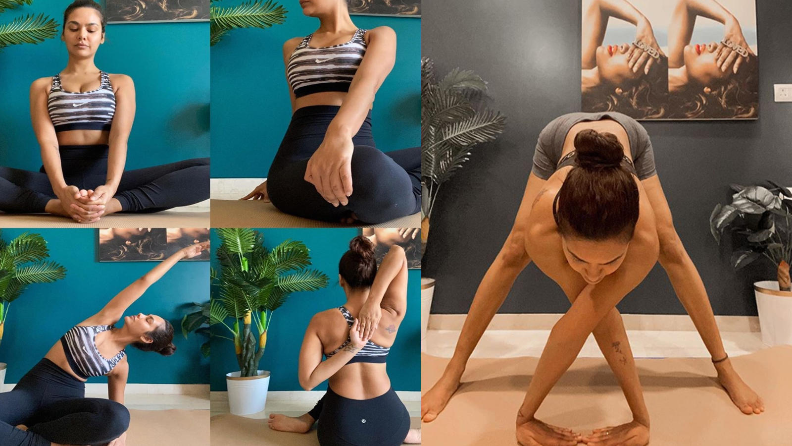Esha Gupta posted her yoga pictures on social media, actress seen in  stunning avatar