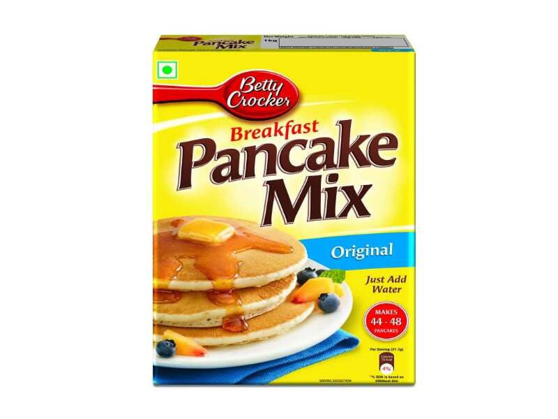 Pancake mix Time to prepare delicious and fluffy pancakes at home