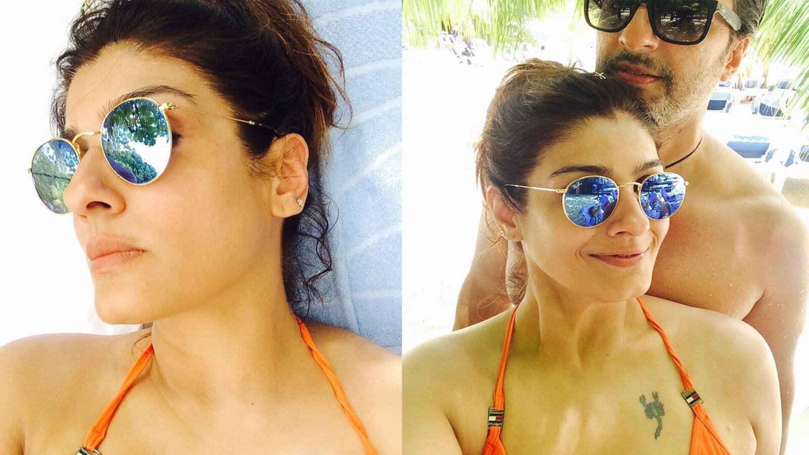Raveena tandon bikini