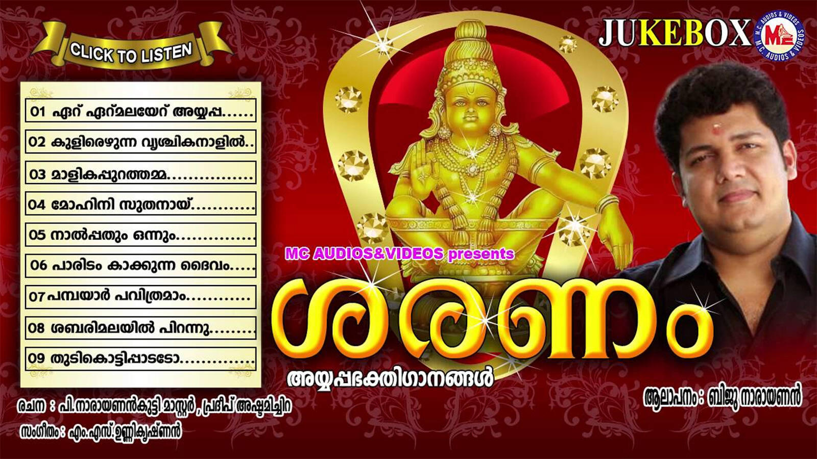 Bhakthi Ganam Swami Ayyappan Songs Malayalam Ayyappa Bhakthi