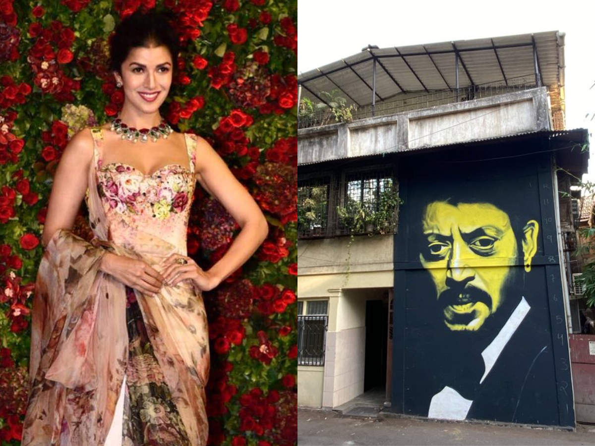 Nimrat Kaur Shares A Wall Mural Of The Lunchbox Co Star Irrfan