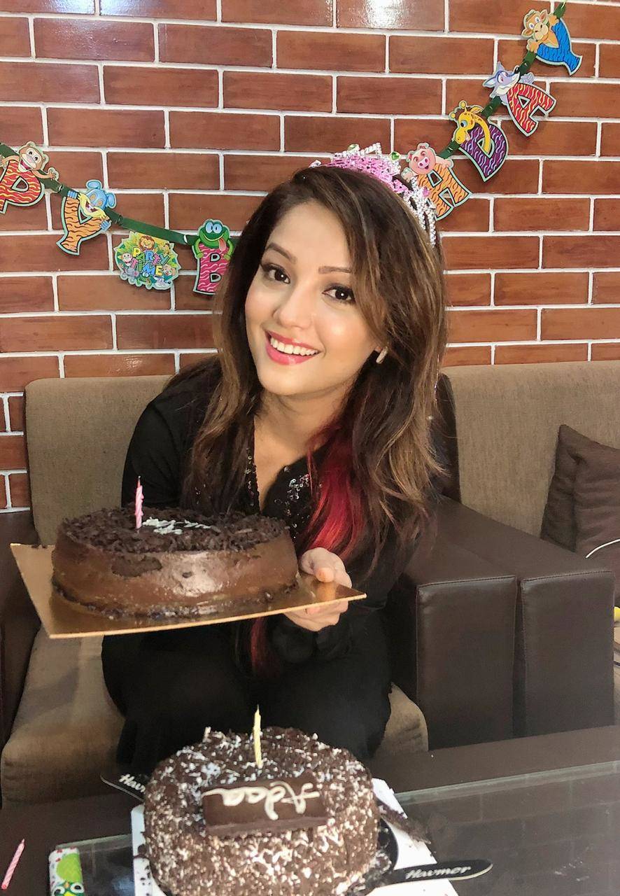 Adaa Khan Celebrates Her First Time Ever Virtual Birthday Times Of India