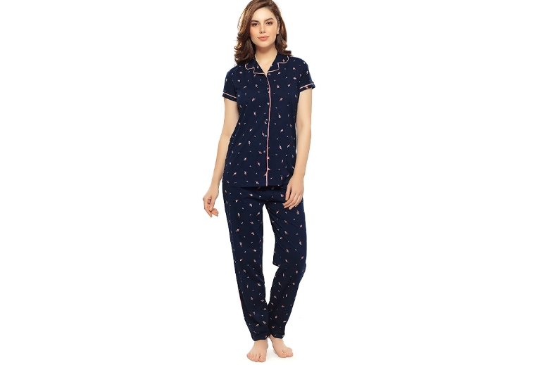 night suits for womens cotton