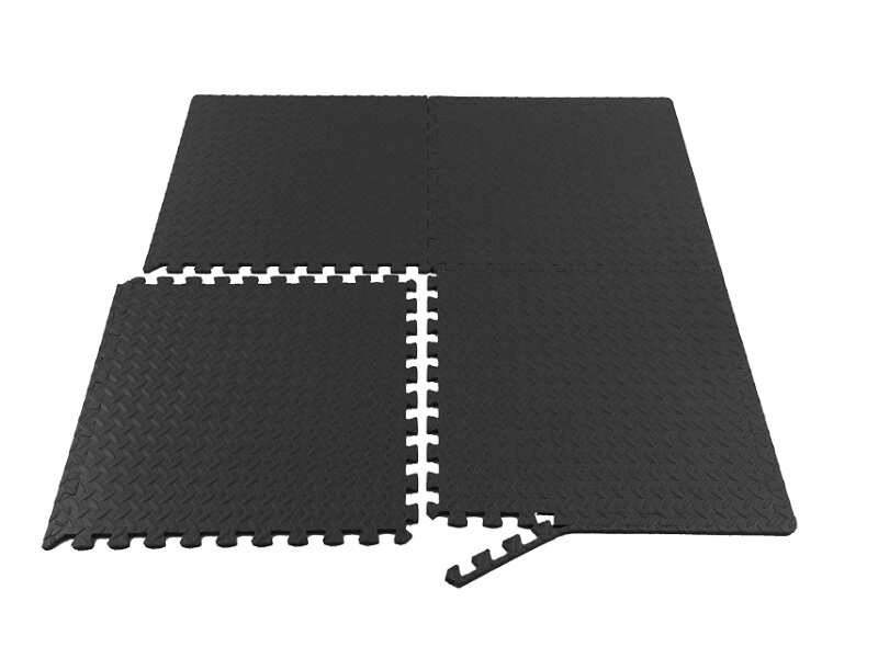 square exercise mat