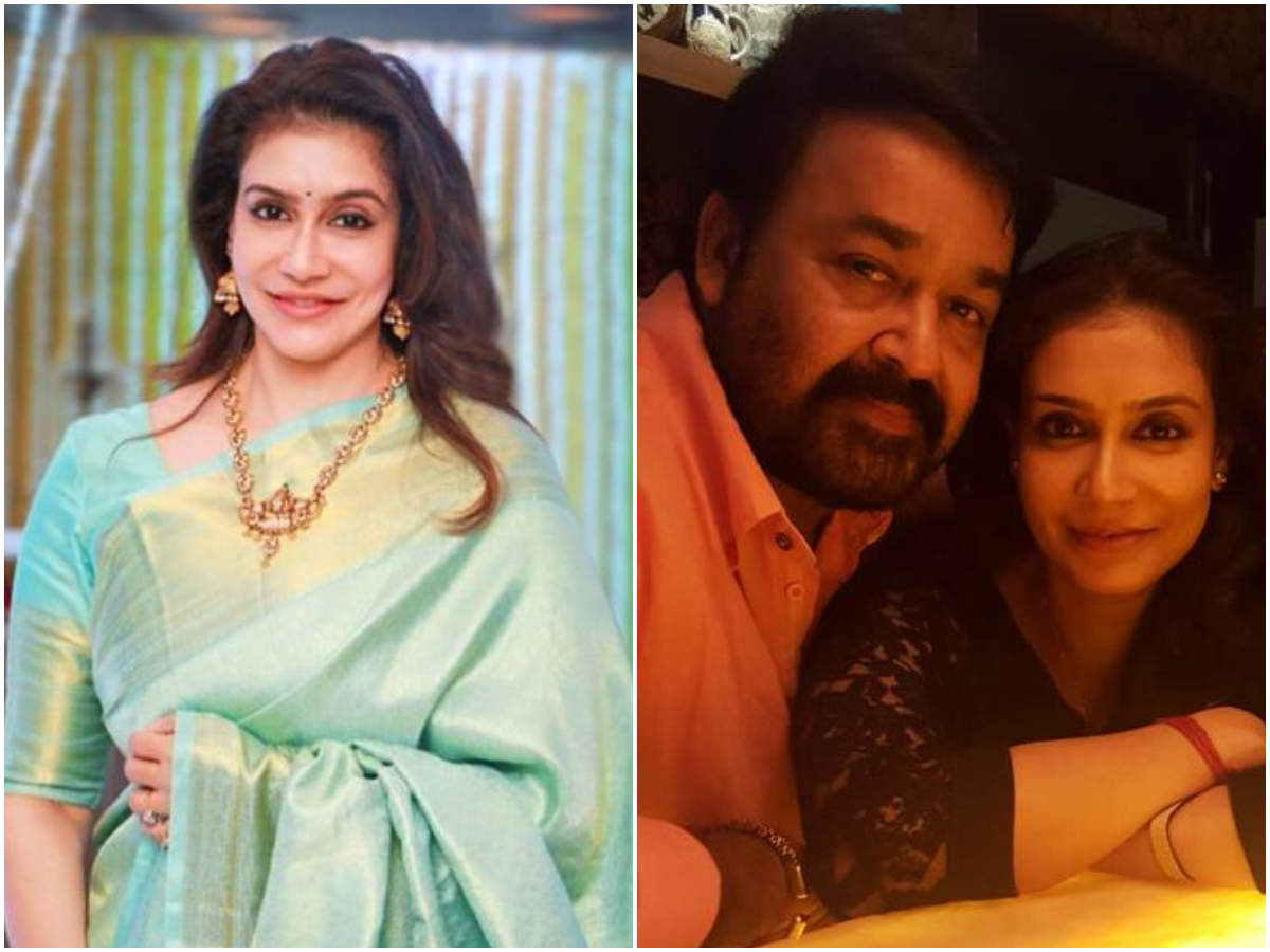 Mohanlal 60th Birthday Of A 30 Year Old Lissy Lakshmi Sends The Sweetest Birthday Wishes For Her Co Star Mohanlal Malayalam Movie News Times Of India