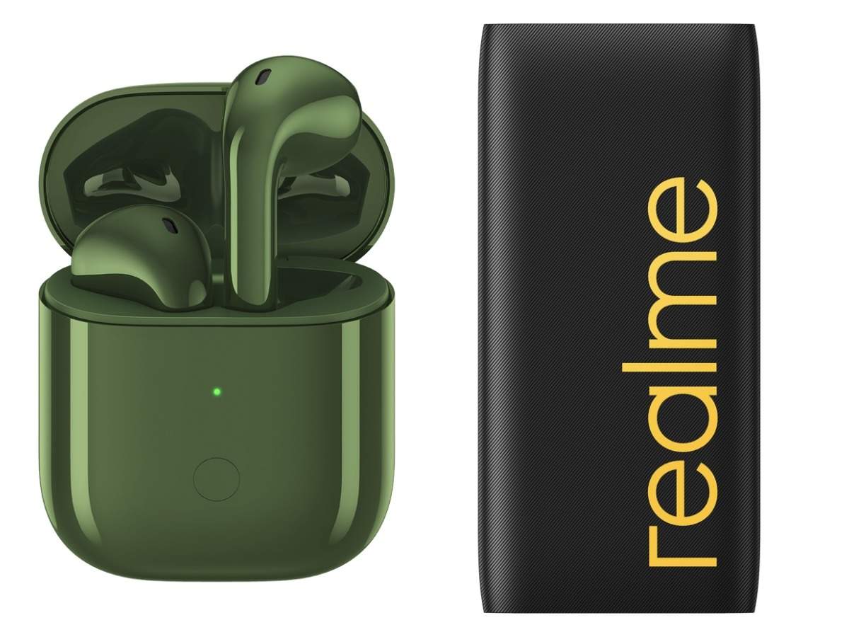 realme buds air neo punk green