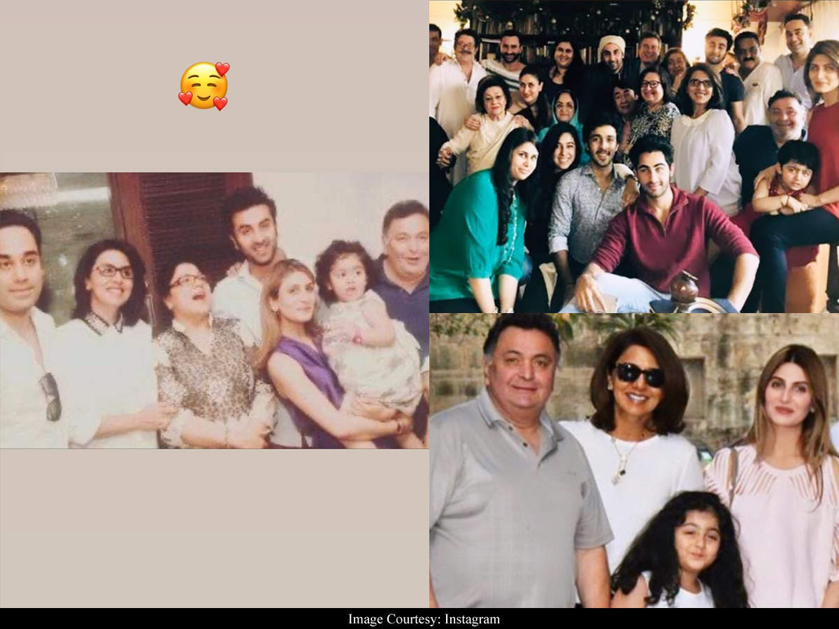 Riddhima Kapoor Shares Rare Family Photos Of Rishi Kapoor Neetu