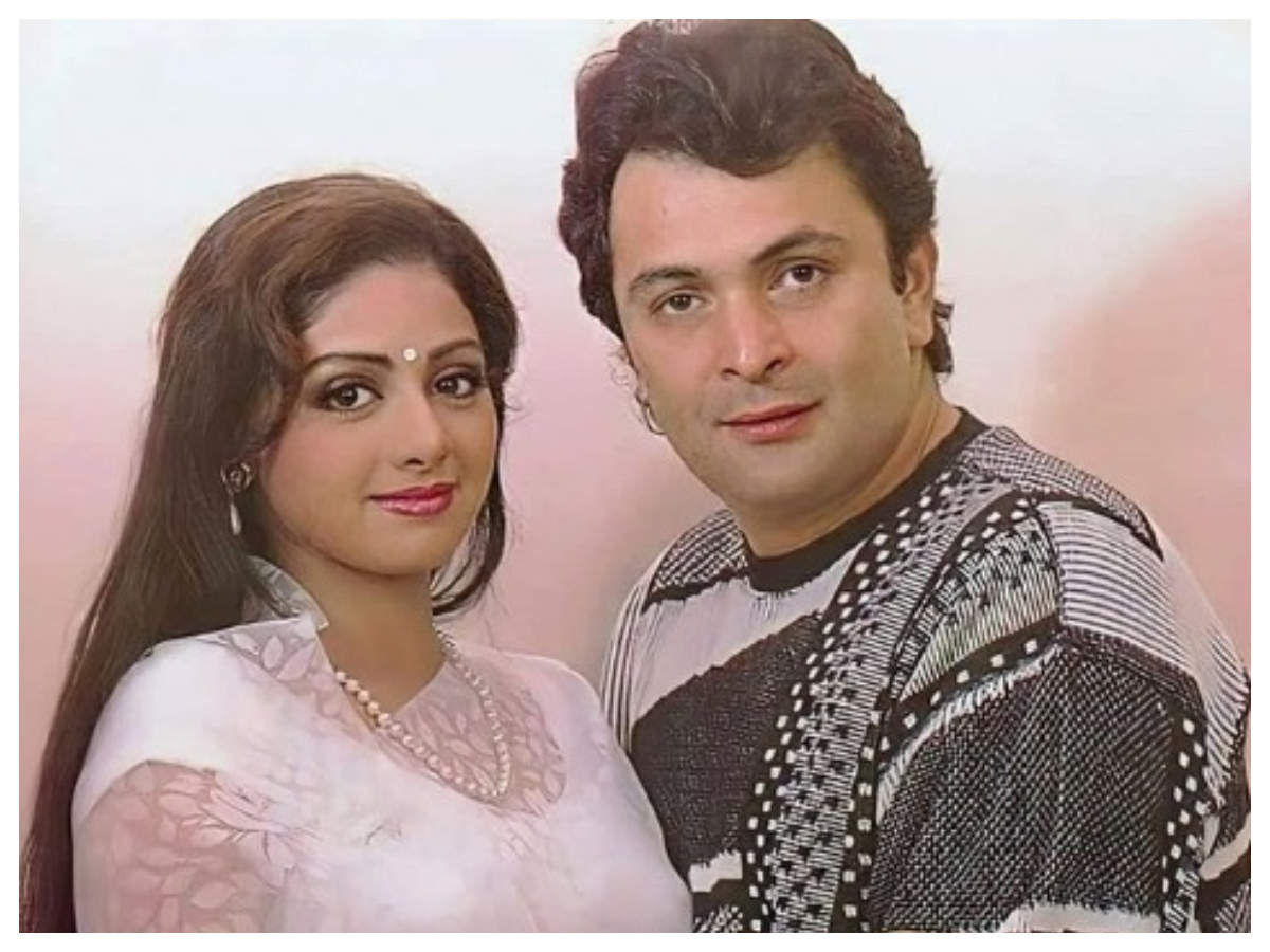 Throwback Thursday: Rishi Kapoor and Sridevi's picture from their film ' Chandni' will make you nostalgic | Hindi Movie News - Times of India