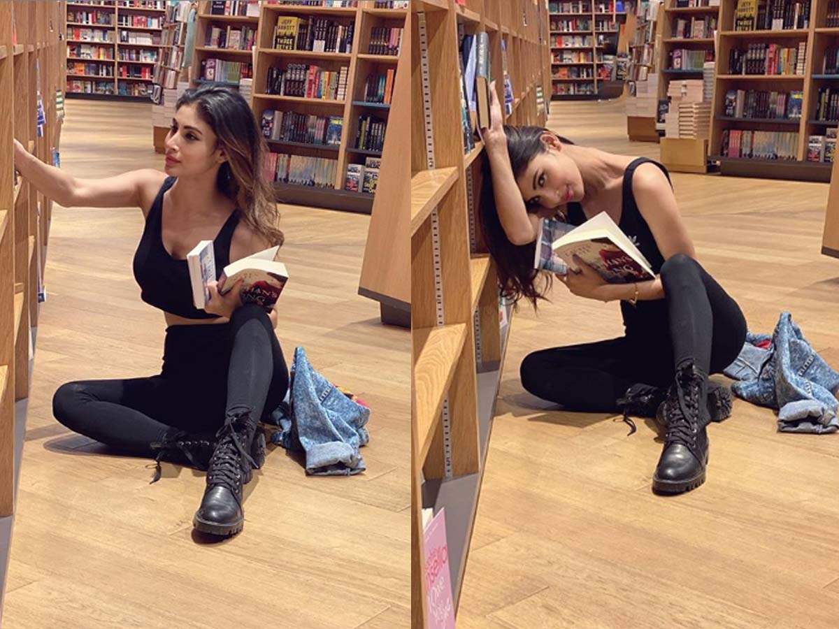 Mouni Roy is a bookworm and her latest Instagram pictures are proof! |  Hindi Movie News - Times of India