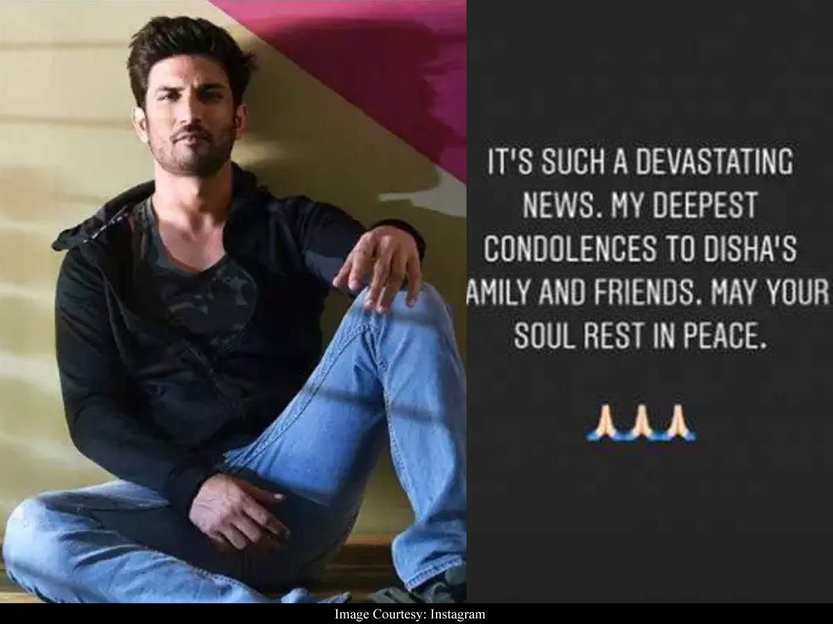 It S Such A Devastating News Sushant Singh Rajput Mourns The