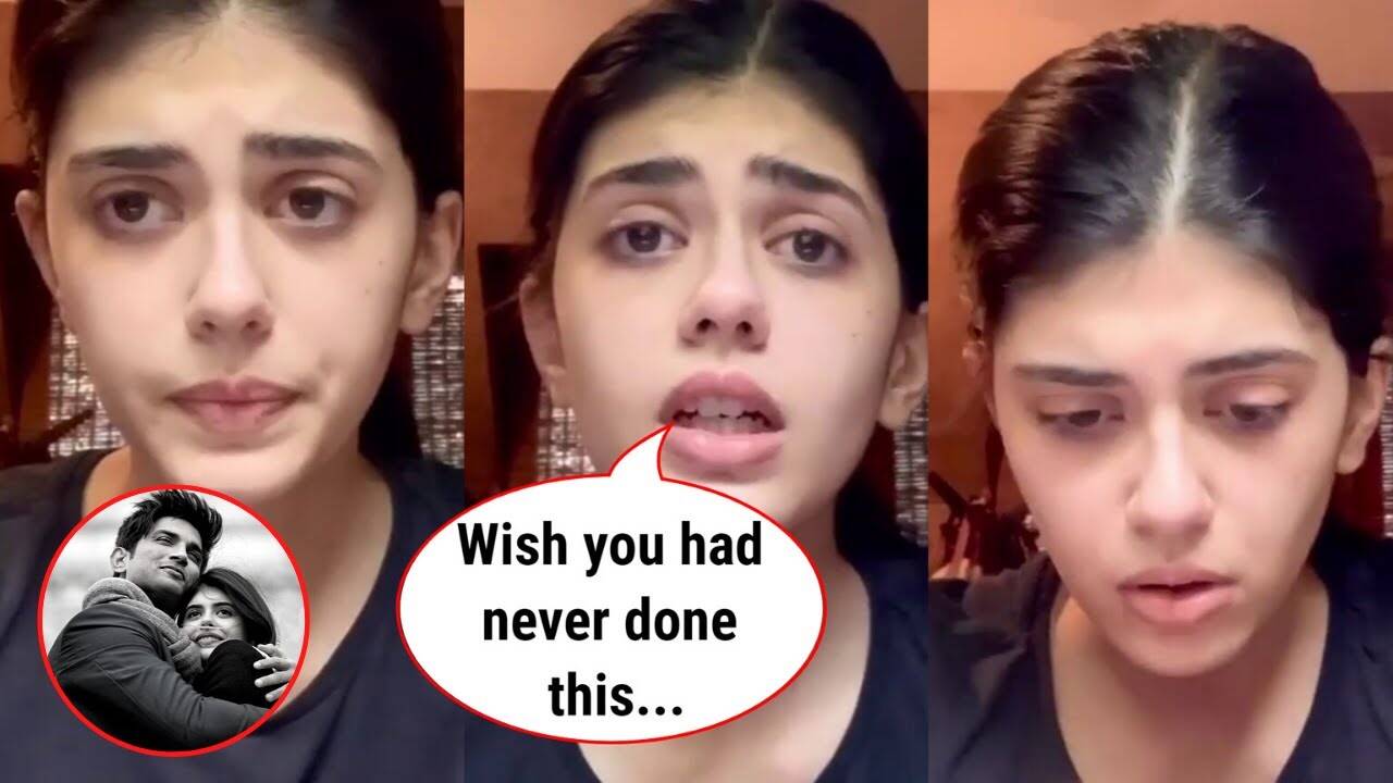 Sushant Singh Rajput S Dil Bechara Co Star Sanjana Sanghi Breaks Down After His Demise Hindi Movie News Bollywood Times Of India