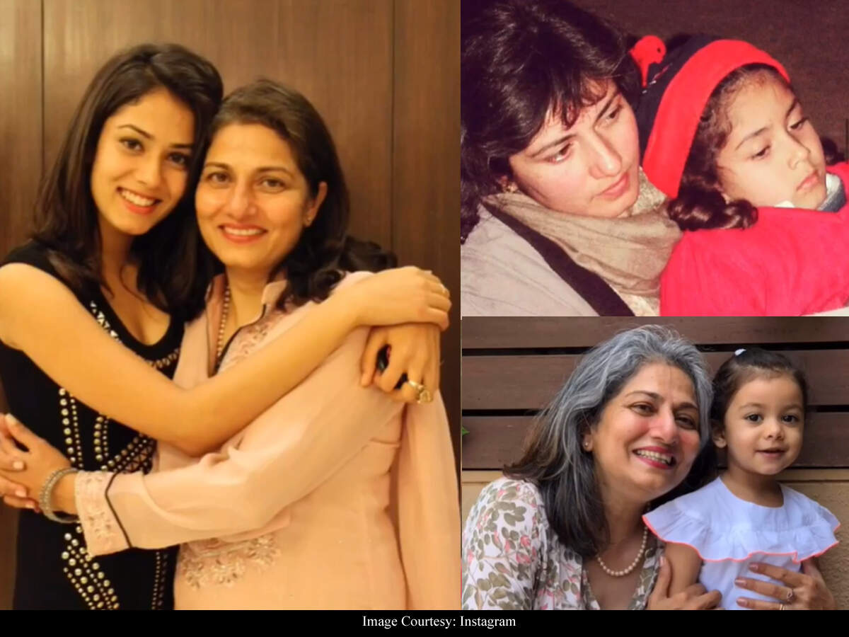 Mira Rajput Shares Unseen Photos On Her Mother S Birthday We Can Never Match Up To Your Selfless Love Generosity And Grace Hindi Movie News Times Of India