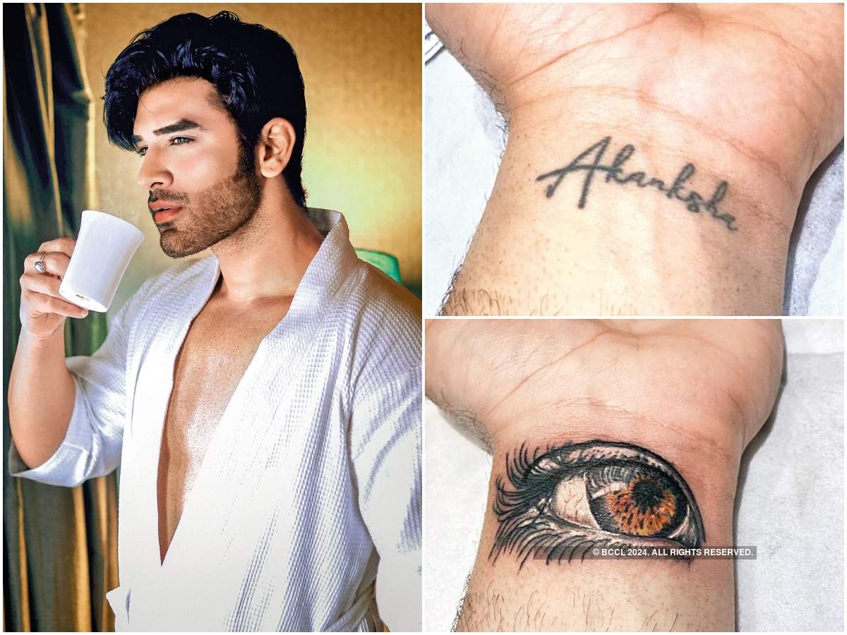 Paras Chhabra Erases Ex Girlfriend S Tattoo Replaces It With Bigg Boss Ki nkh Times Of India