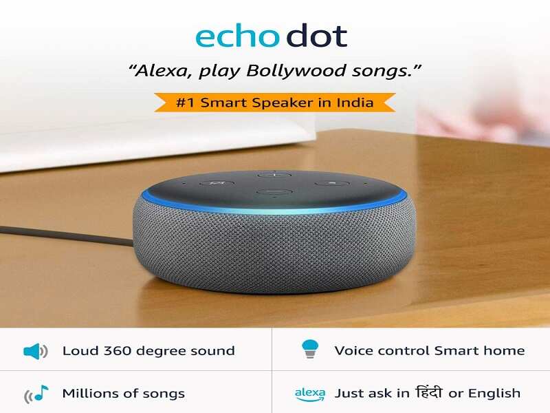 echo dot 3rd generation in car