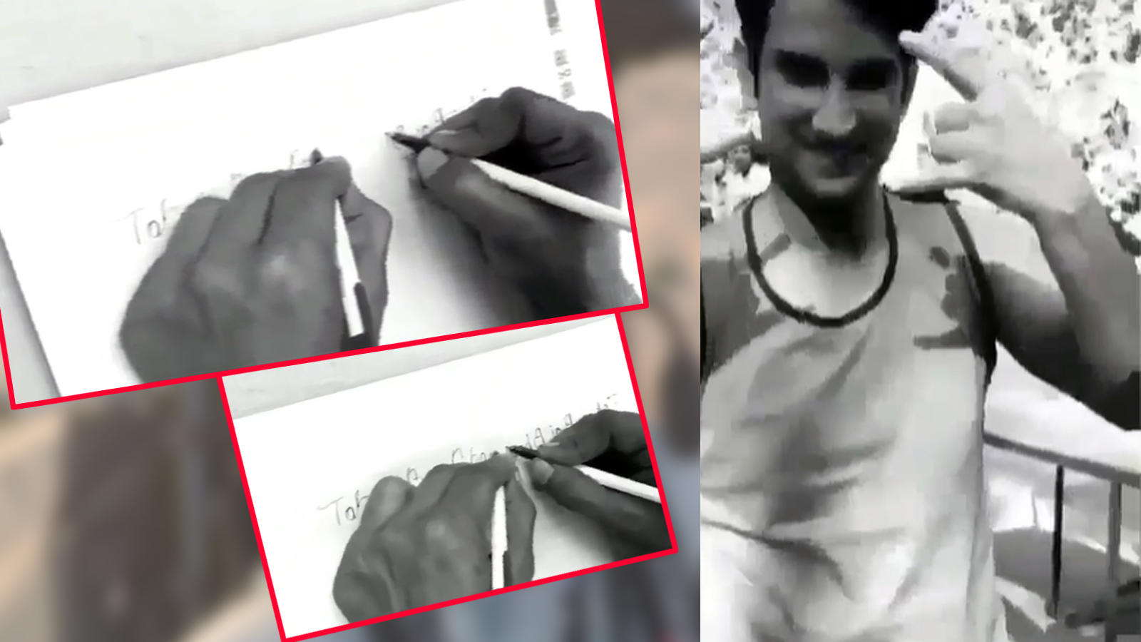 This video of Sushant Singh Rajput writing with both hands will blow your  mind! | Hindi Movie News - Bollywood - Times of India