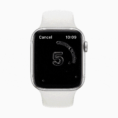 apple watch countdown timer