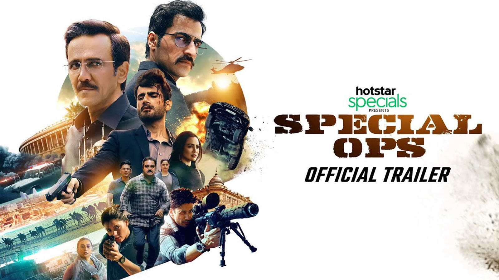Special Ops Trailer Video Kay Kay Menon And Karan Tacker Starrer Special Ops Official Trailer Video