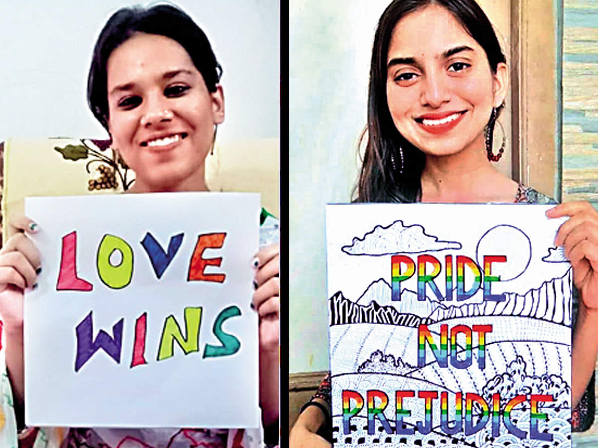 Jamia collective asked everyone to post pictures expressing their idea of identity using the #virtualprideparade hashtag