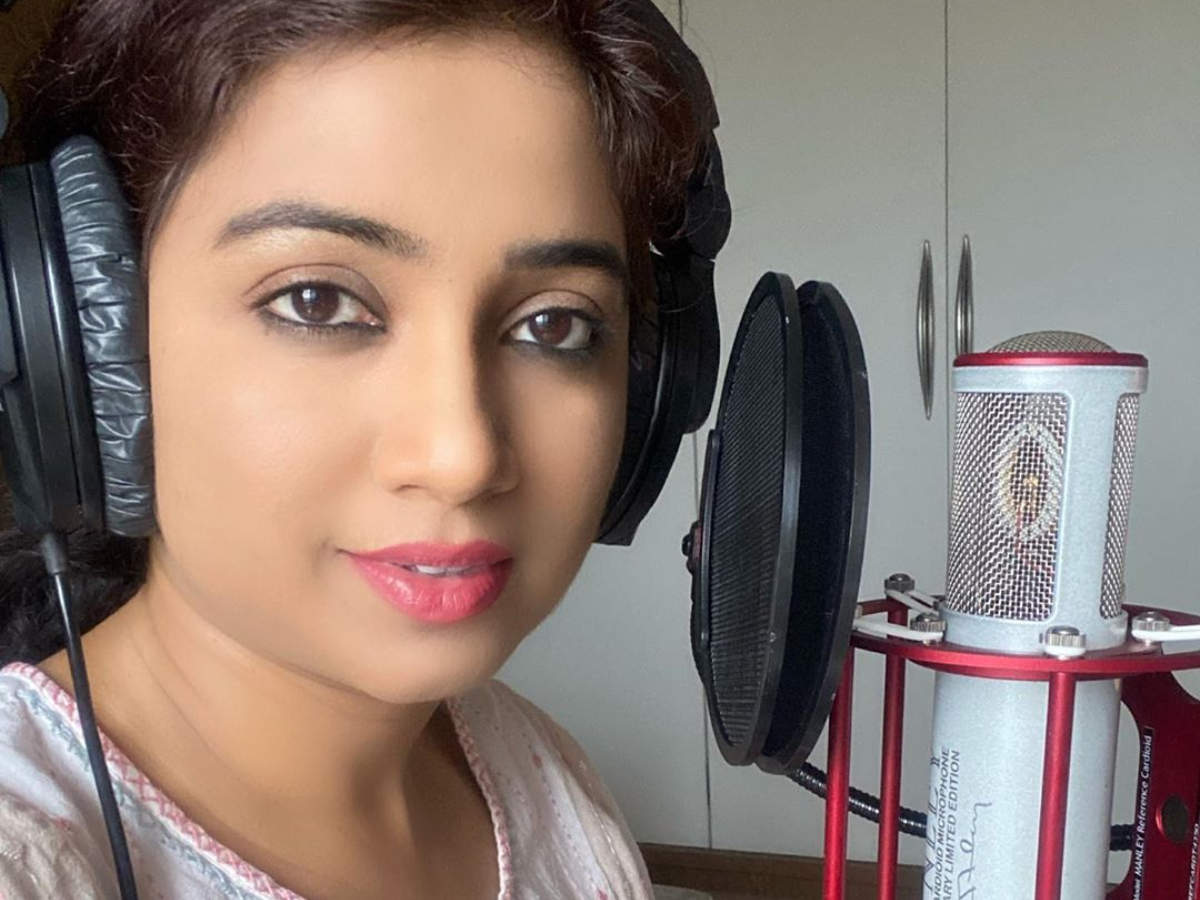 Here's how Shreya Ghoshal is adjusting to the new normal with her home  studio | Hindi Movie News - Times of India