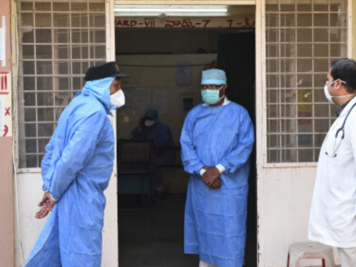 Doctors at Fever Hospital. Image used for representational purpose only