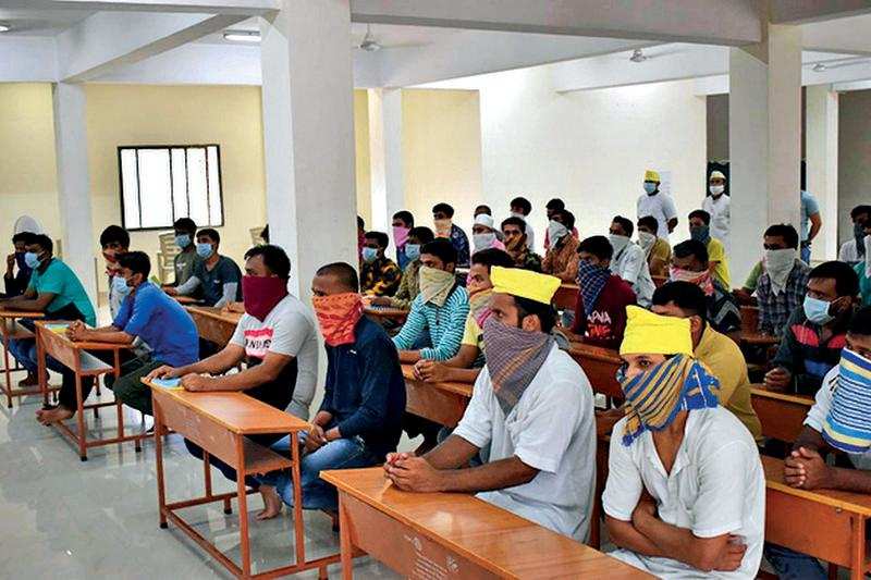 Jail inmates attending online classes in LCJ premises