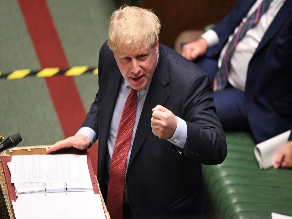 Boris Johnson: Go back to work, try to lead more normal lives says UK PM  Johnson | World News - Times of India