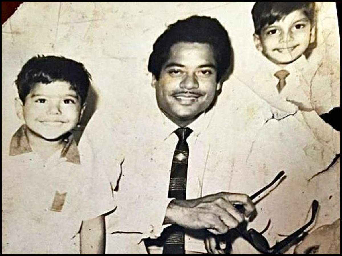 Jaaved Jaaferi Posts Good Old Pictures Of His Late Father Jagdeep Says Felt Like Sharing Hindi Movie News Times Of India