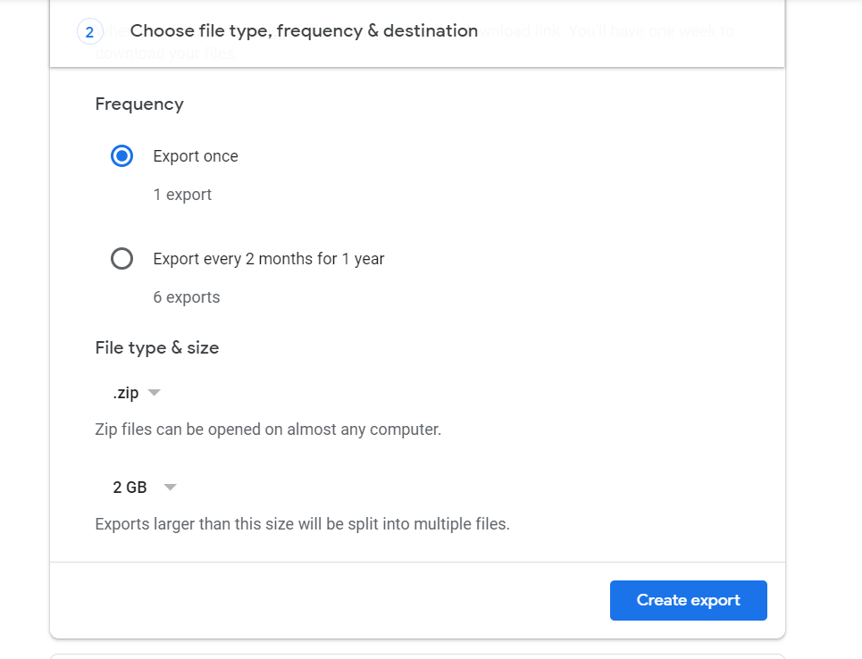 backup gmail account before deleting