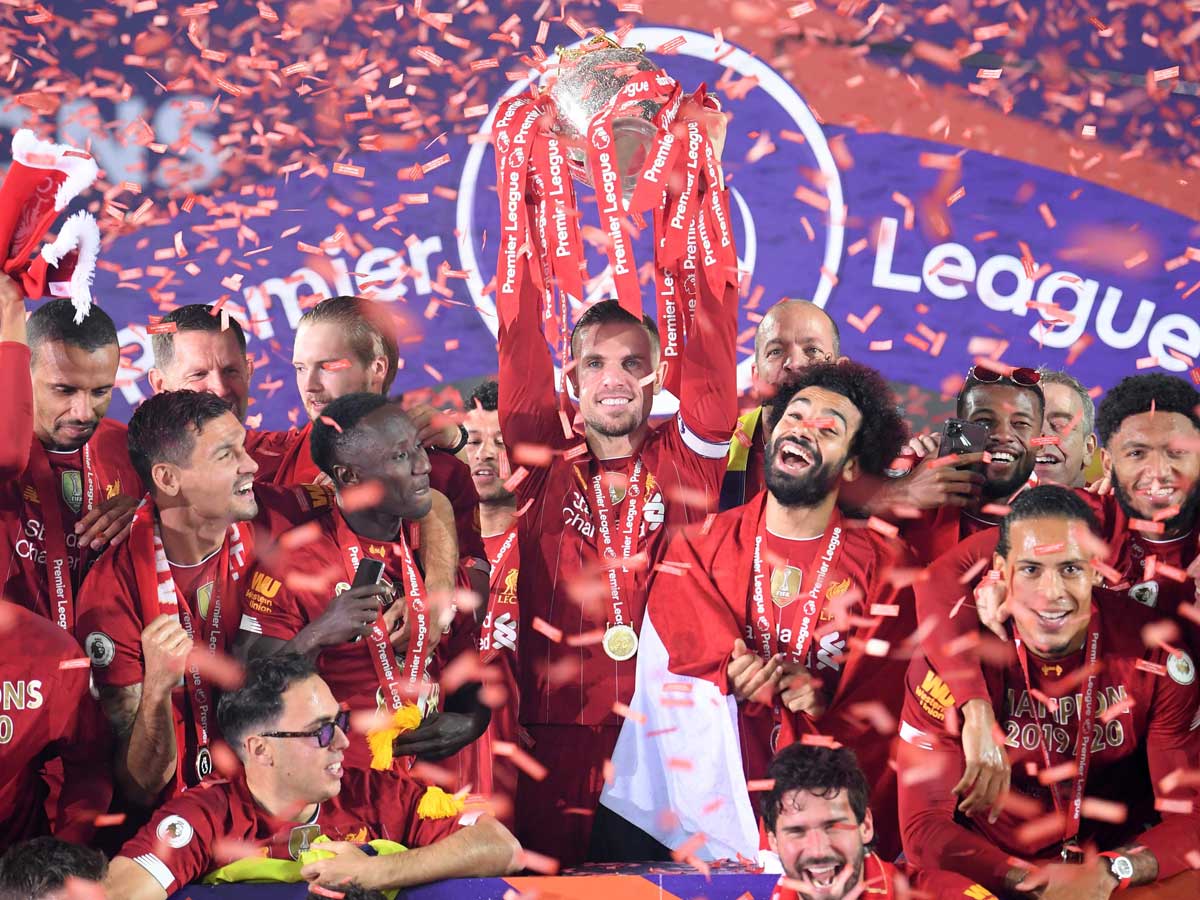Premier League champions 2020: Liverpool lift Premier League trophy after winning eight-goal Chelsea thriller Football News - Times of India