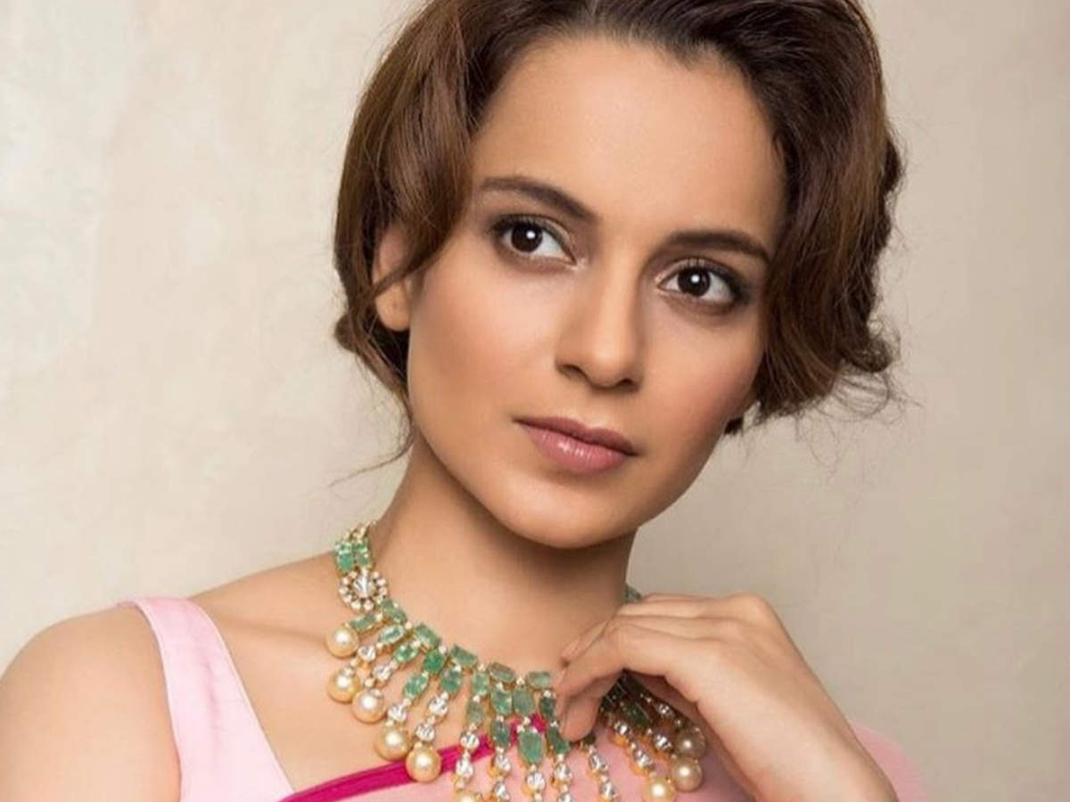 Kangana Ranaut Wows Fans With Elegant Twobun Hairstyle See The Diva Slay  Different Hair Looks  News18