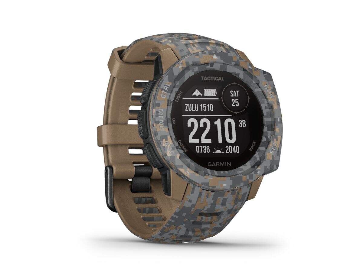 garmin instinct military time