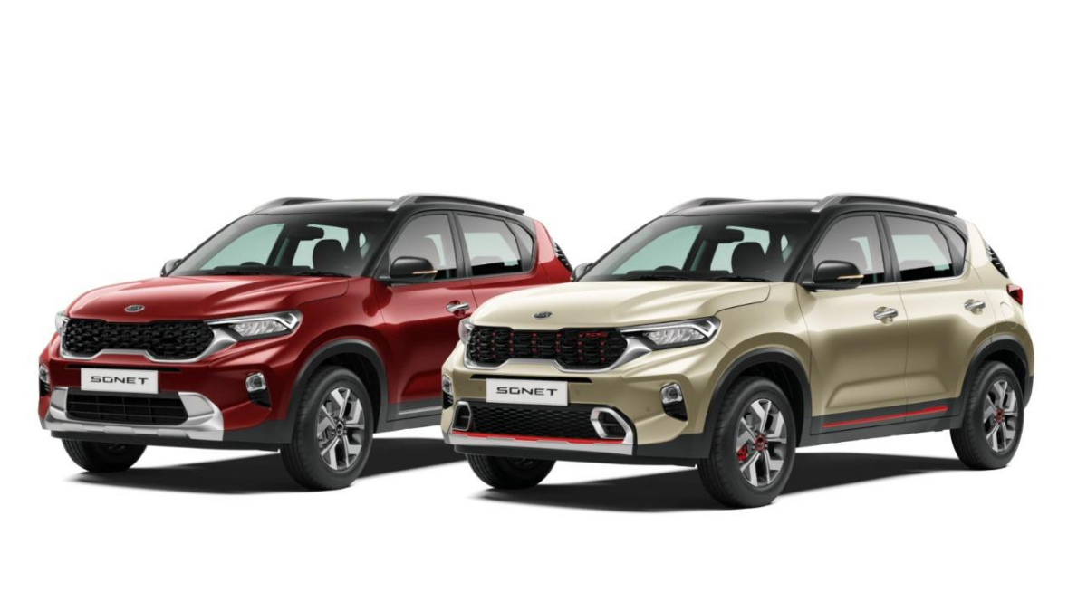 Kia Sonet Spot Differences Between Gt Line And Tech Line Times Of India