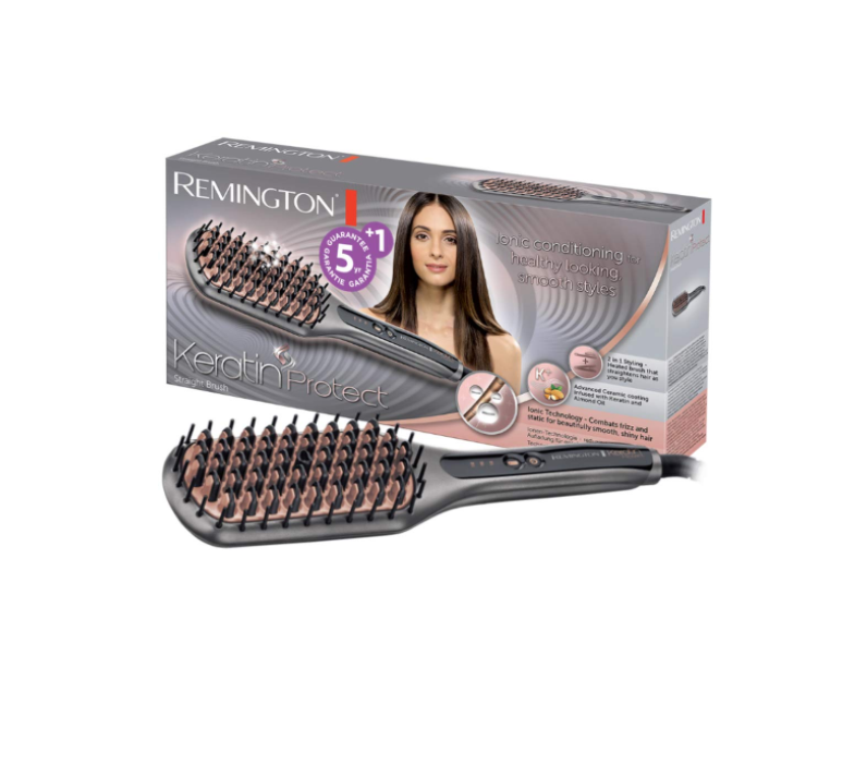 remington keratin protect heated brush