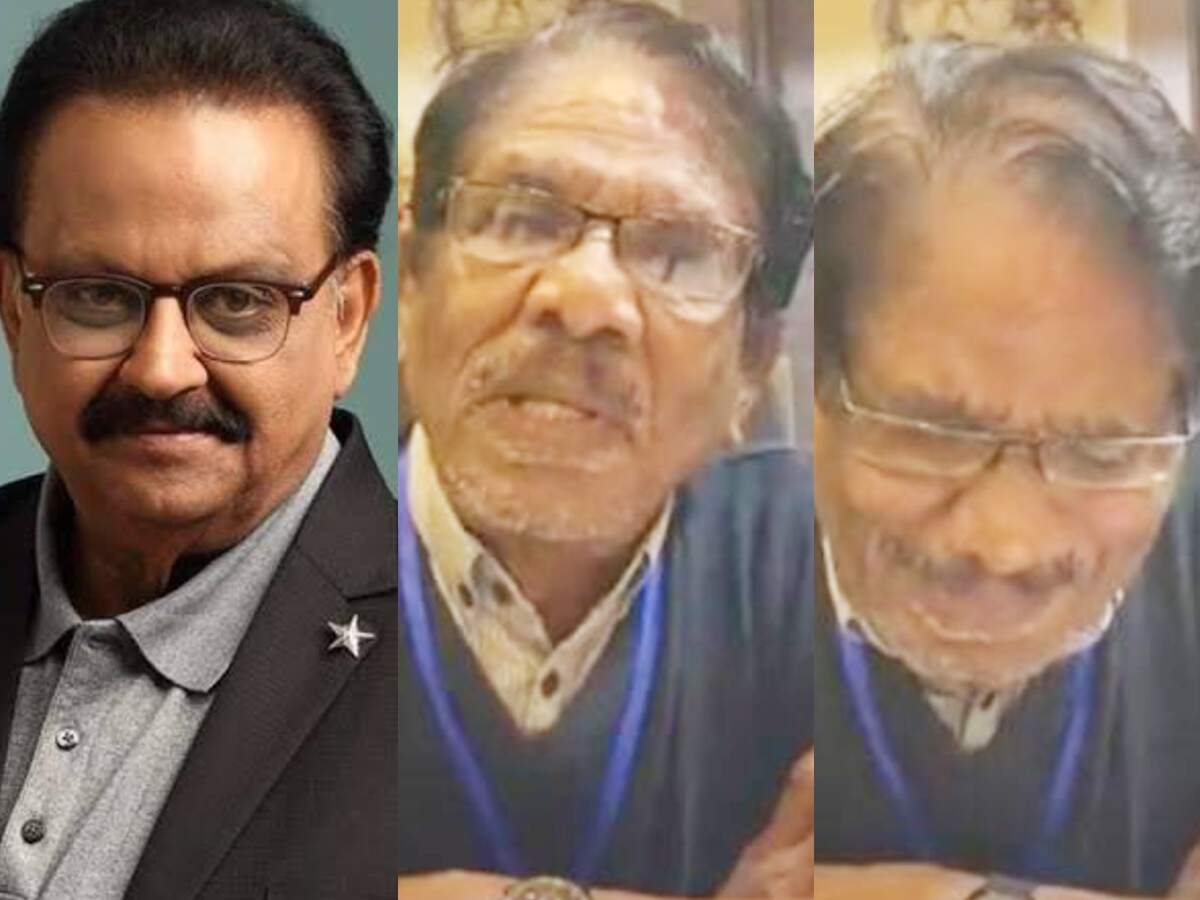 Bharathiraja breaks down in tears while praying for SPB | Tamil ...