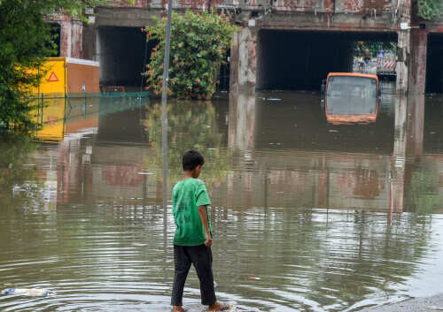 Several areas waterlogged, traffic disrupted