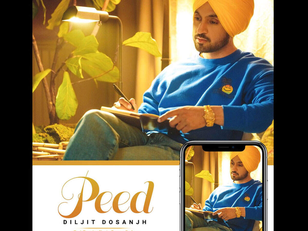 Peed: Diljit Dosanjh paints a tale of love with his soothing ballad |  Punjabi Movie News - Times of India