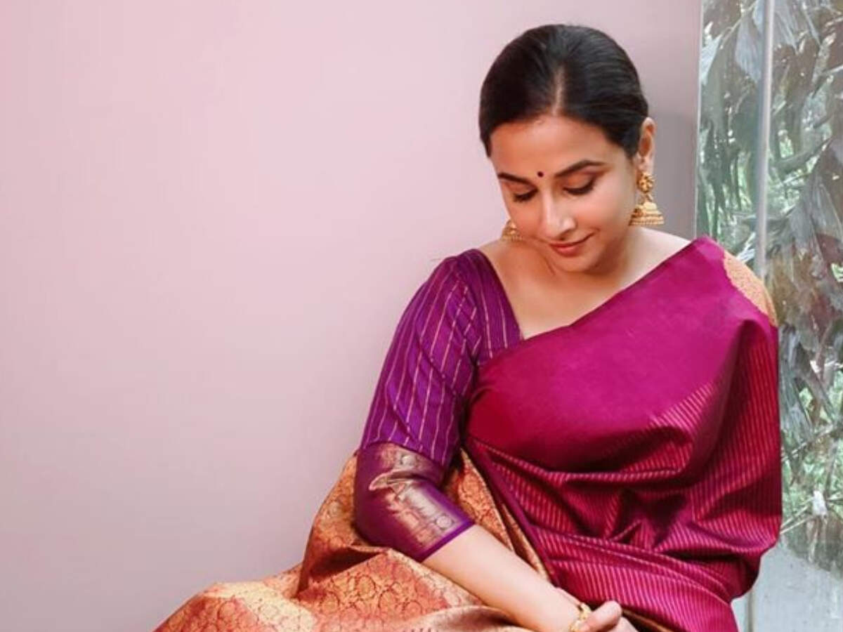 20 times Vidya Balan made us fall in love with her saris | Lifestyle  Gallery News - The Indian Express