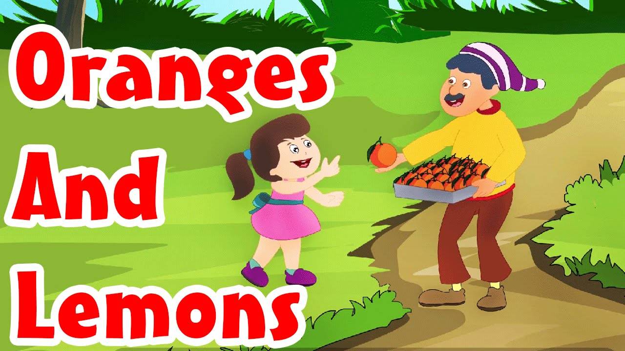 Nursery Rhymes In English Children Songs Children Video Song In English Oranges And Lemons