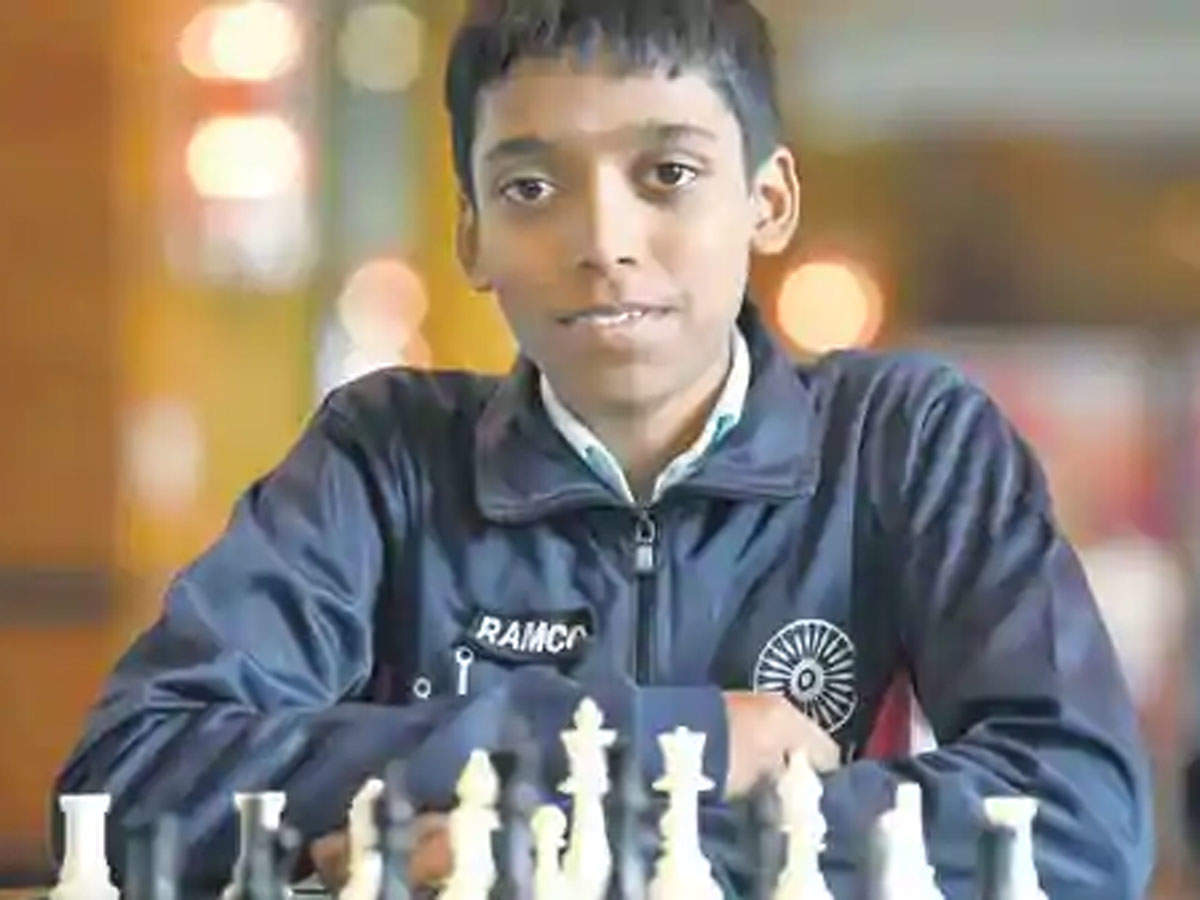 R Praggnanandhaa (Photo credit: @FIDE_chess Twitter handle)
