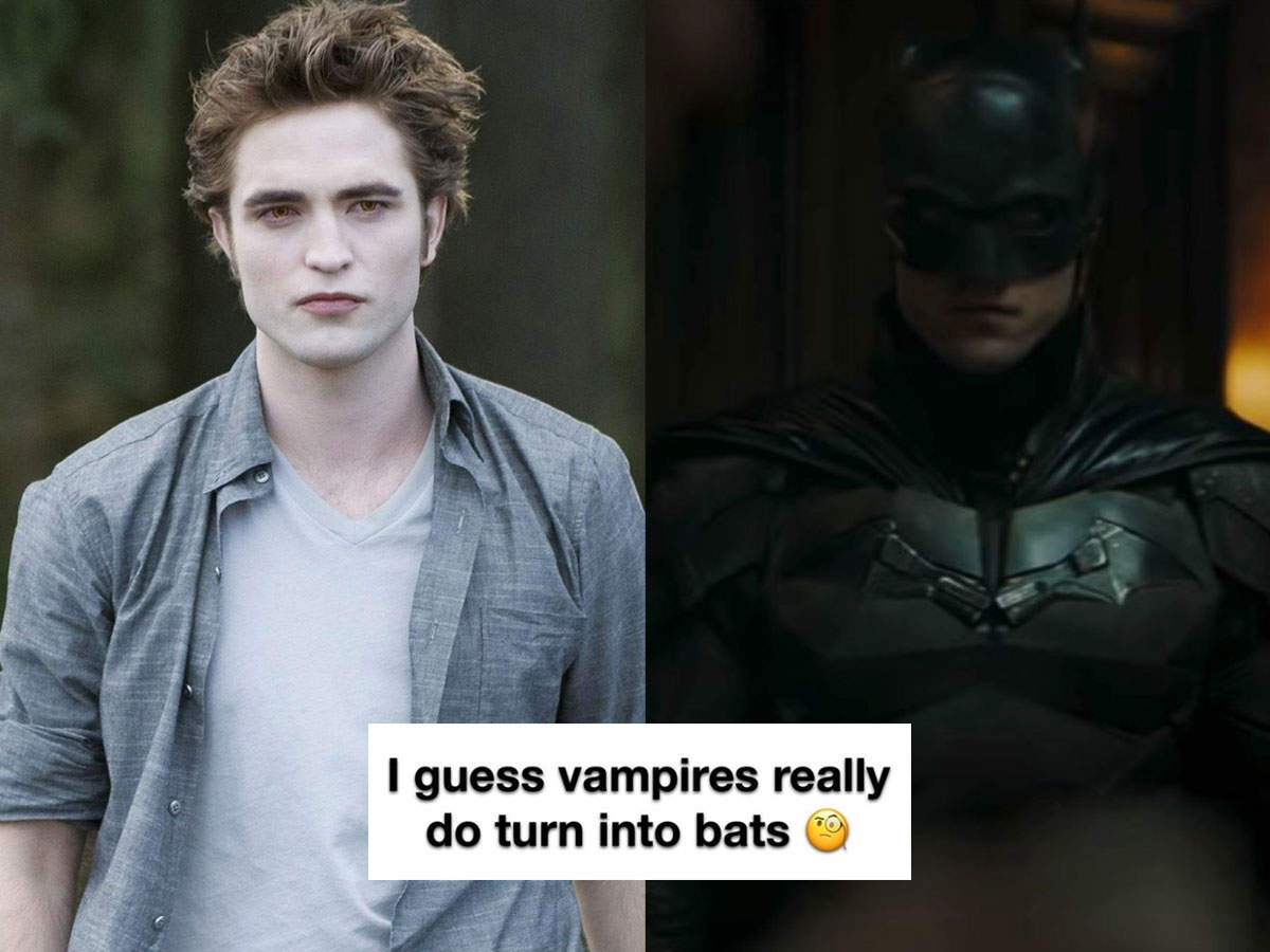 Vampires really do turn into Bats: Robert Pattinson's 'The Batman' trailer  inspires epic 'Twilight' memes | English Movie News - Times of India